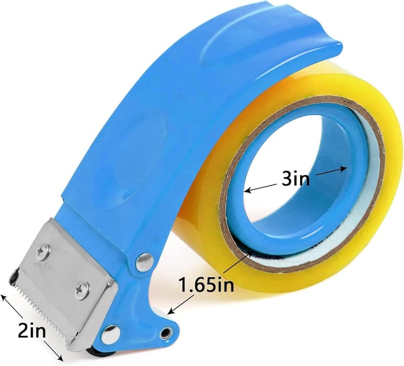 Duravel Heavy-duty Tape Dispenser, 2 Inch Width, Portable Steel Design - Image 3